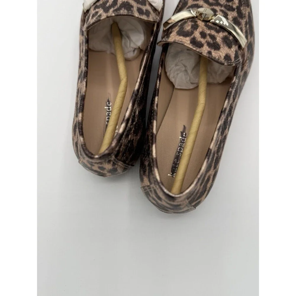 Kate Spade New York Lana loafers in a bronze metallic leopard print Size‎ 7 NWB!